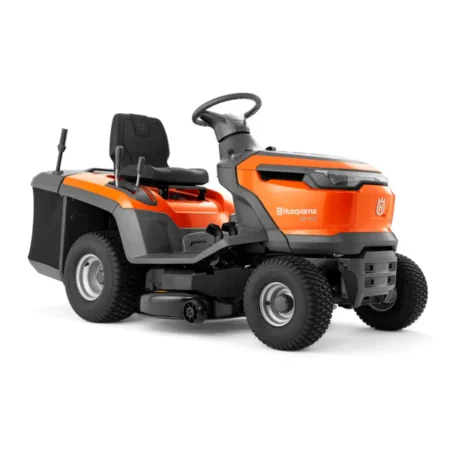 HUSQVARNA TC 112 Aufsitzrasenmäher – Benzin, Heckfang, 112 cm Schnittbreite