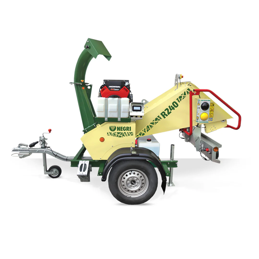 NEGRI R240BHHP210N – Thermischer Asthäcksler auf Anhänger – Bild 3