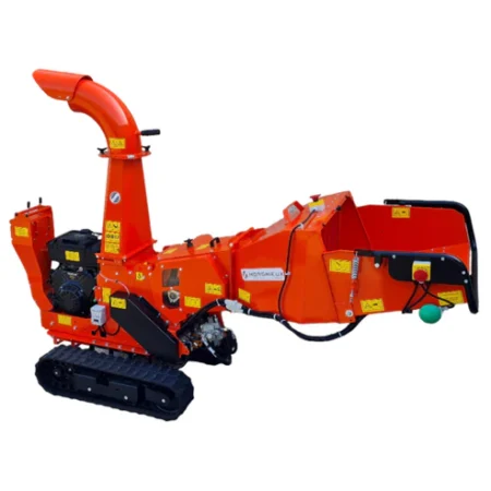 MORGNIEUX SB120-C – Thermischer Asthäcksler auf Raupen