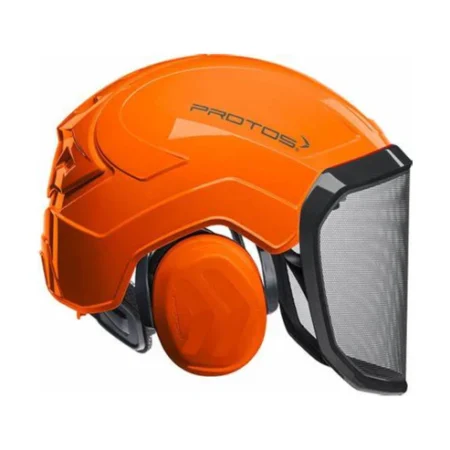 PFANNER PROTOS FOREST Schutzhelm – Robuster Forsthelm in Orange, Modell 204002
