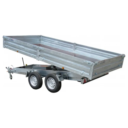 LIDER 39614 PE Kippanhänger – Elektrische Kippfunktion, robust & vielseitig