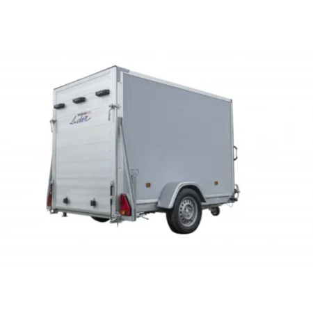 LIDER 42930 Kofferanhänger – Gebremst, 230x135x157 cm, robust & sicher