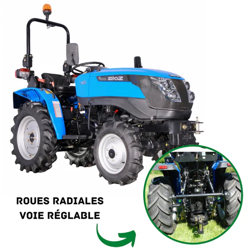 SOLIS 20 – Kompakter Microtraktor für Landwirtschaft und Garten – Bild 3