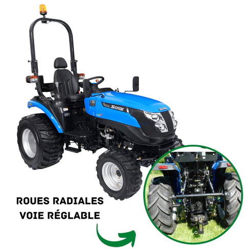 Solis 26 hydrostatisch Kompakttraktor 26 PS – Bild 3