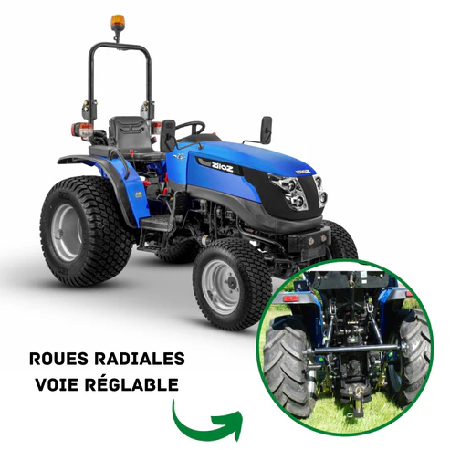SOLIS 26 – Mechanischer Microtraktor 26 PS – Bild 4