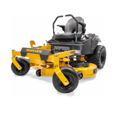 HUSTLER Raptor XD48 Zero-Turn Aufsitzmäher auf großer Rasenfläche, 122 cm Mähdeck, leistungsstark und wendig für professionelle Rasenpflege