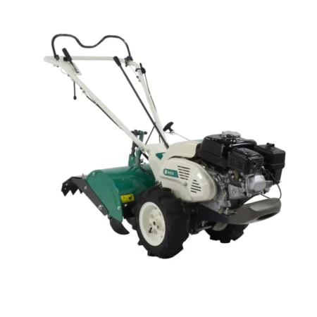 OREC SF 600 Rückwärts-Motofräse auf Boden – leistungsstarkes und robustes Werkzeug für Garten und Landwirtschaft