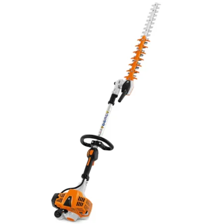 STIHL HL 91 KC-E benzin-heckenschere Kurzversion für präzises Schneiden hoher Hecken im professionellen Einsatz