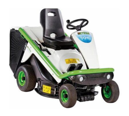 ETESIA Bahia M2EL Elektro-Aufsitzmäher mit 80 cm Mähdeck, emissionsfrei, leise und leistungsstark für professionelle Rasenpflege