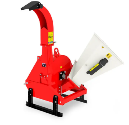 Holzhäcksler MK-120TR Scheibe mit 24 PS Motor, Hackschnitzel 5–50 mm, 360° drehbar