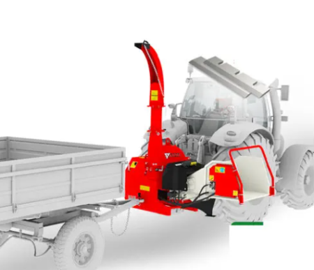 Holzhäcksler MK-170TR PRO Scheibe, Traktor 50 PS, Hackschnitzel 5–60 mm, 360° drehbar