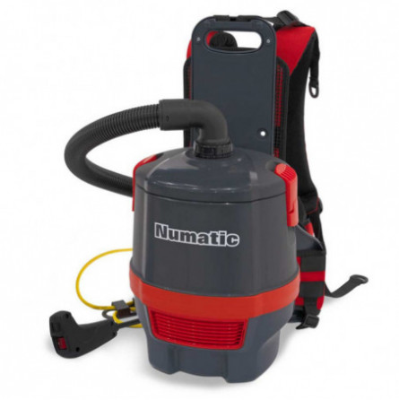 Numatic RSV150 Rucksackstaubsauger – kompakt und effizient, leicht und ergonomisch für Büro, Haushalt und Gewerbe