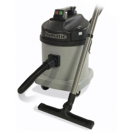 Numatic NED570A Staubsauger 23 L mit Gerätesteckdose für Feinstaub, robustes Profigerät für Werkstatt und Baustelle