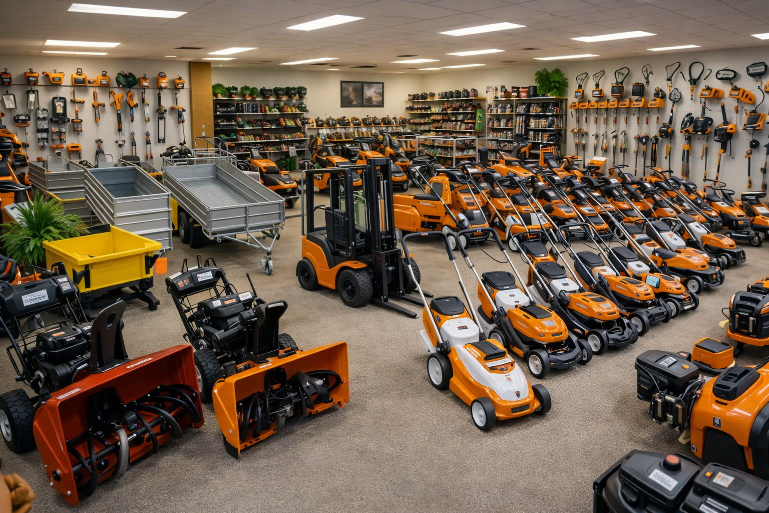 Online-Shop für Gartentechnik