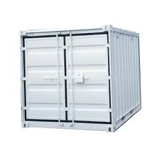 Seecontainer 10 Fuß 3,05 m aus Stahl für kompaktes und sicheres Lagern auf Baustellen oder Gewerbeflächen