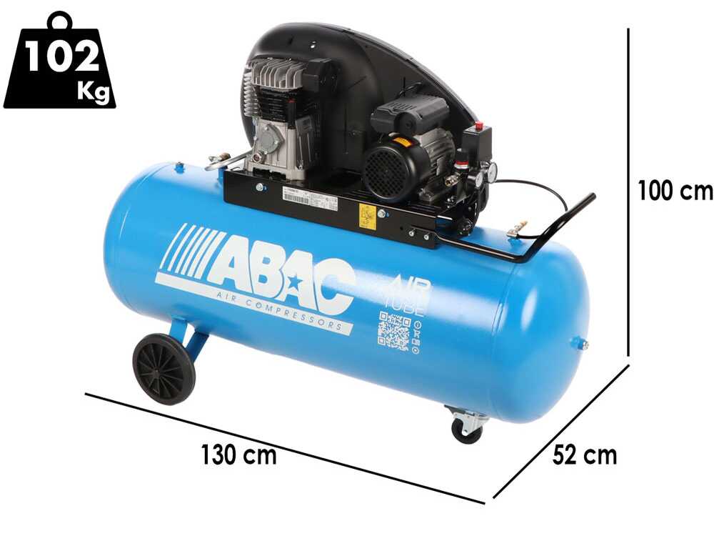 ABAC Riemenkompressor 270 L 3 PS Einphasenmotor – Bild 2