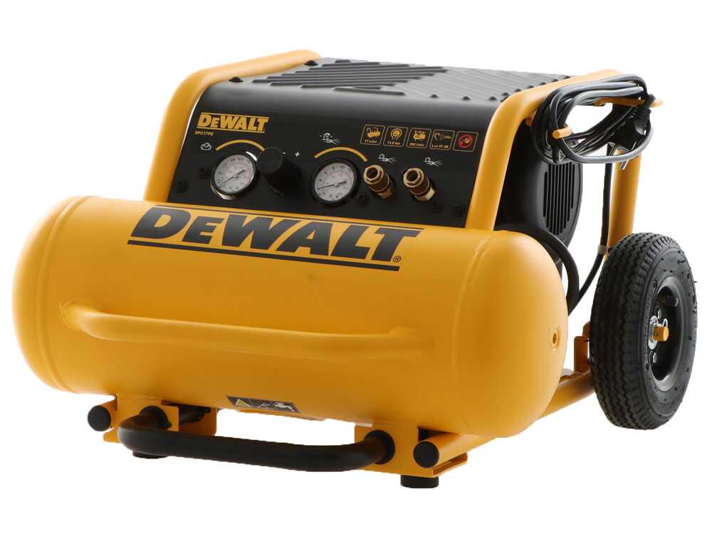 Leiser tragbarer DEWALT Luftkompressor 17 L elektrisch – Bild 2
