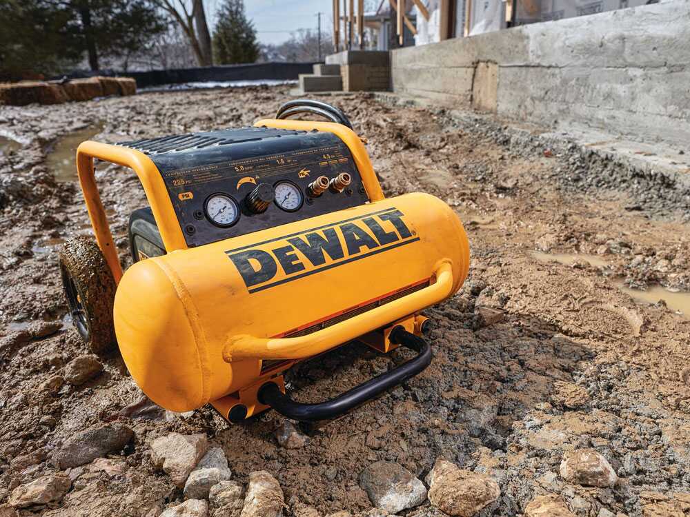 Leiser tragbarer DEWALT Luftkompressor 17 L elektrisch – Bild 3