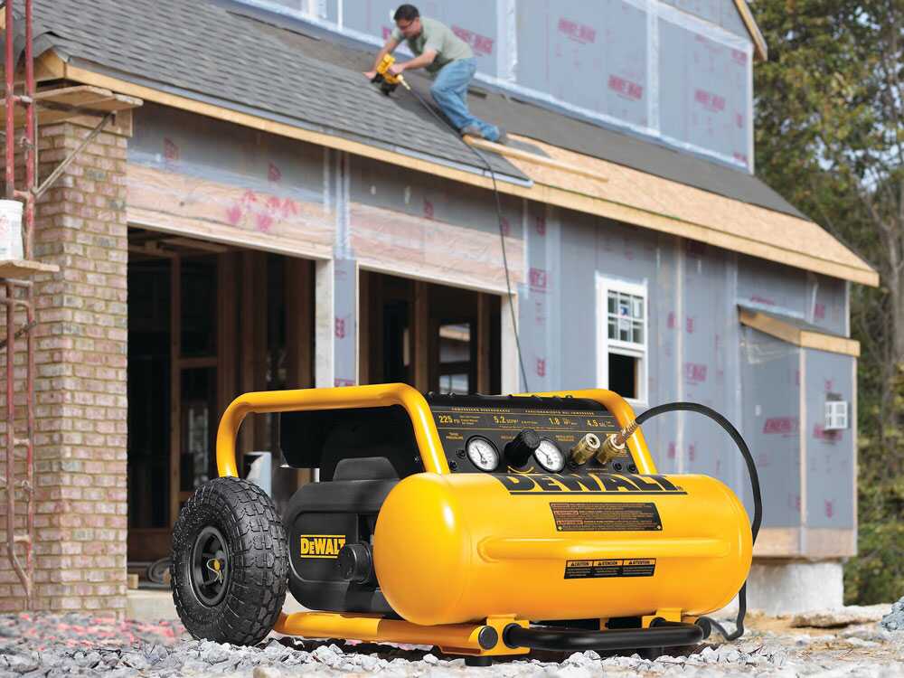 Leiser tragbarer DEWALT Luftkompressor 17 L elektrisch – Bild 10