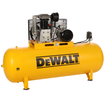 DeWalt 7,5 PS Dreiphasenkompressor mit 500 L Tank für industrielle Anwendungen