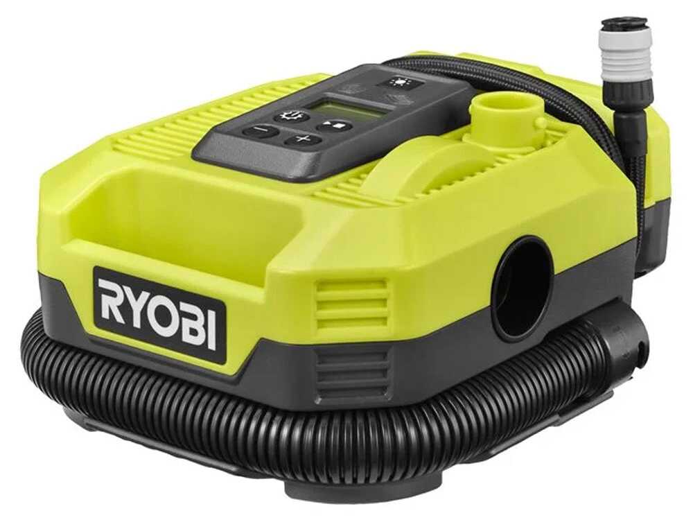 Leiser tragbarer Ryobi Akku-Luftkompressor 18 V 2 Ah – Bild 7