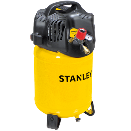 Stanley D200/10/24 Kompressor 24 L 1,5 CV tragbar Frontansicht