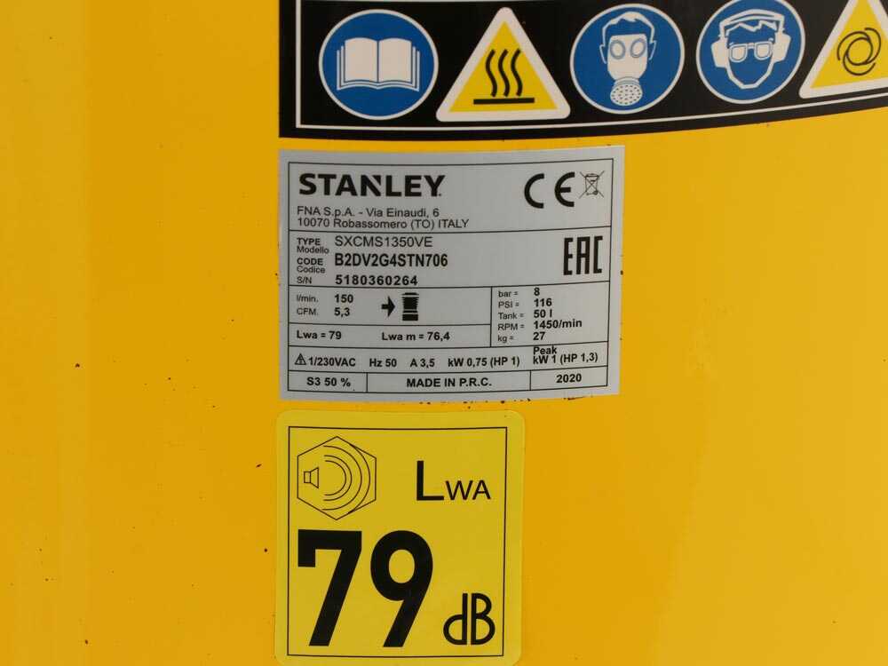 Stanley DST 150/8/50 Kompressor 50 L leistungsstark – Bild 3