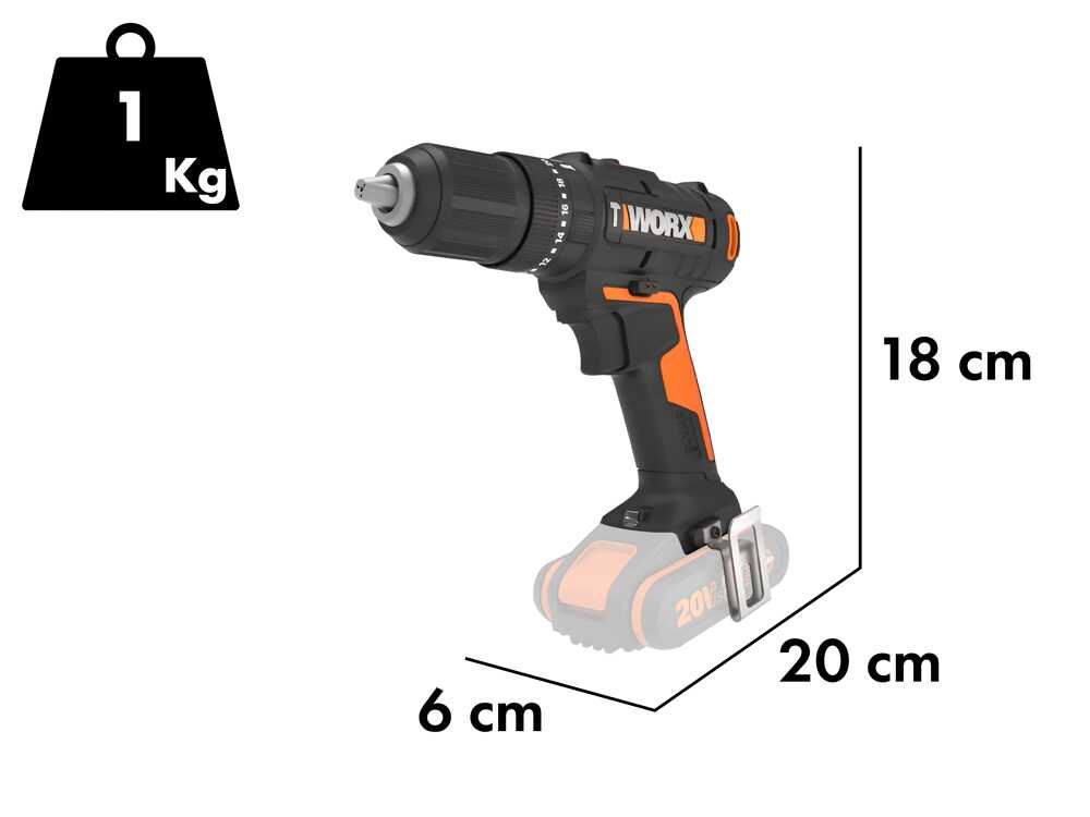 Worx Akku-Schlagbohrschrauber – Leistungsstark und flexibel – Bild 7