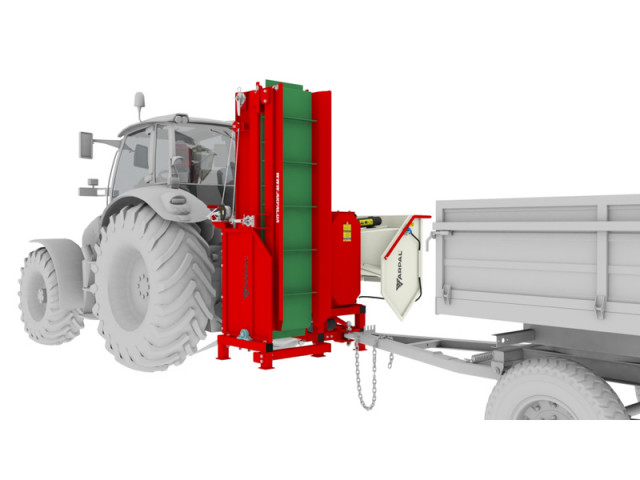 Holzschredder am-200tr-k traktor 200mm 80ps Gerät Profi – Bild 3