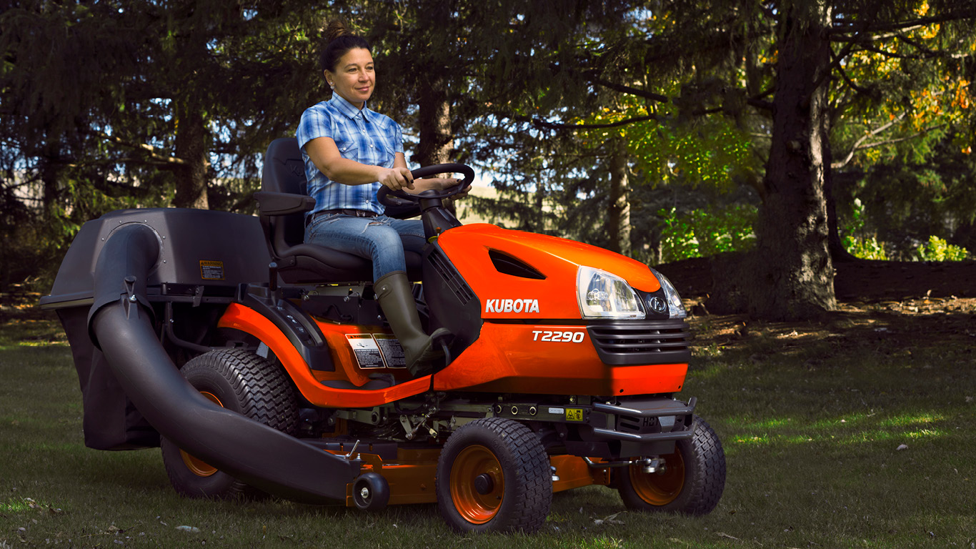 Kubota T2290KW Aufsitzmäher für große Rasenflächen – Bild 8