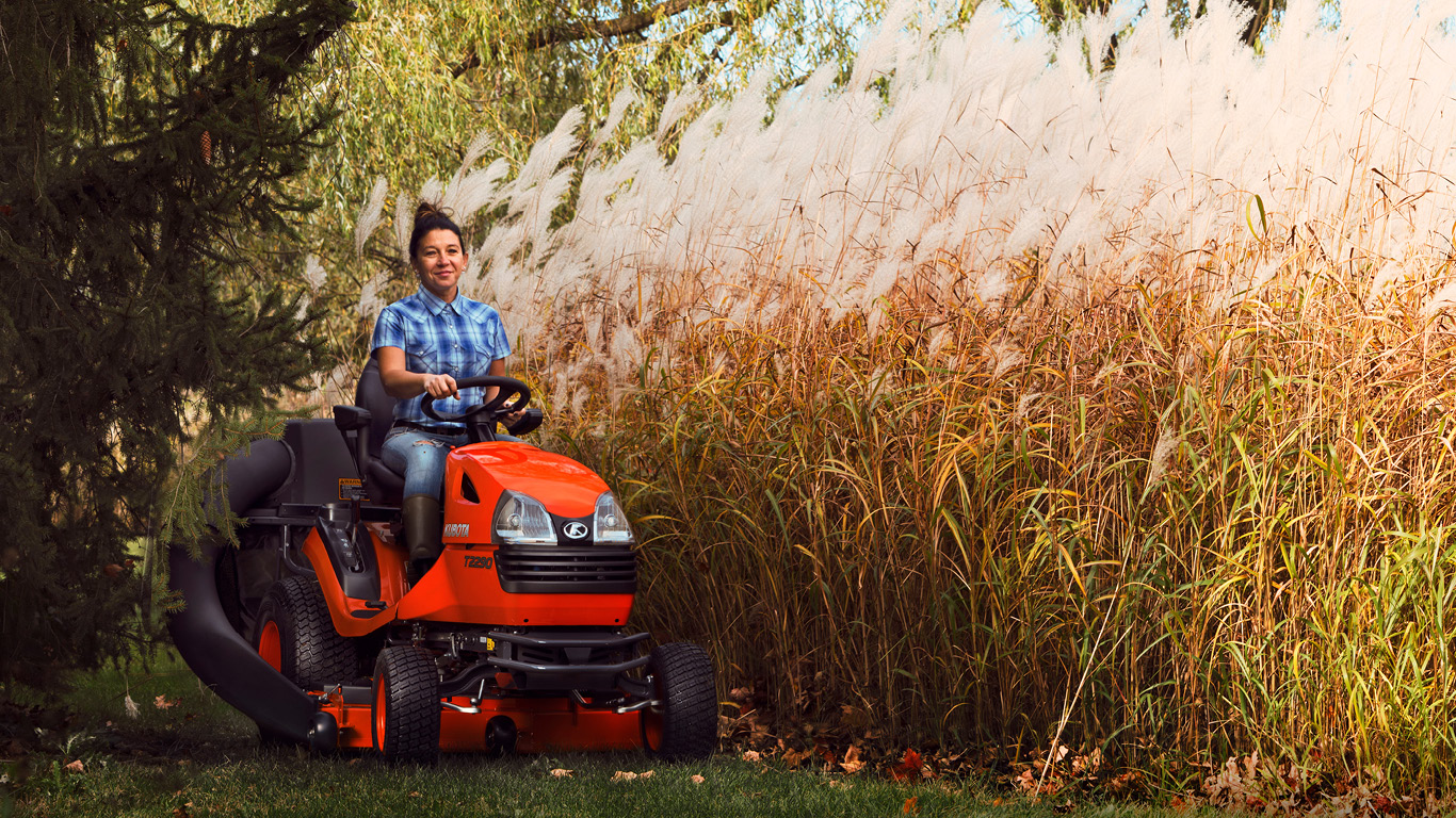 Kubota T2290KW Aufsitzmäher für große Rasenflächen – Bild 7