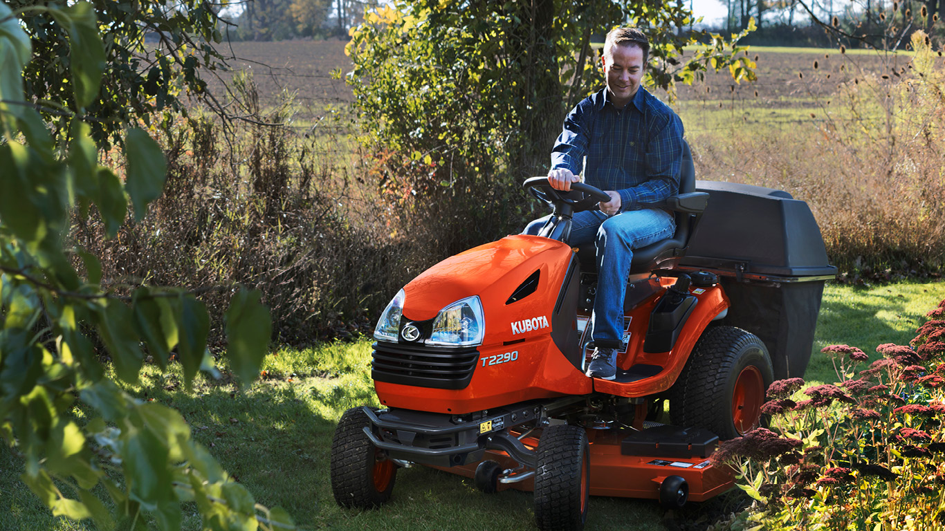Kubota T2290KW Aufsitzmäher für große Rasenflächen – Bild 4