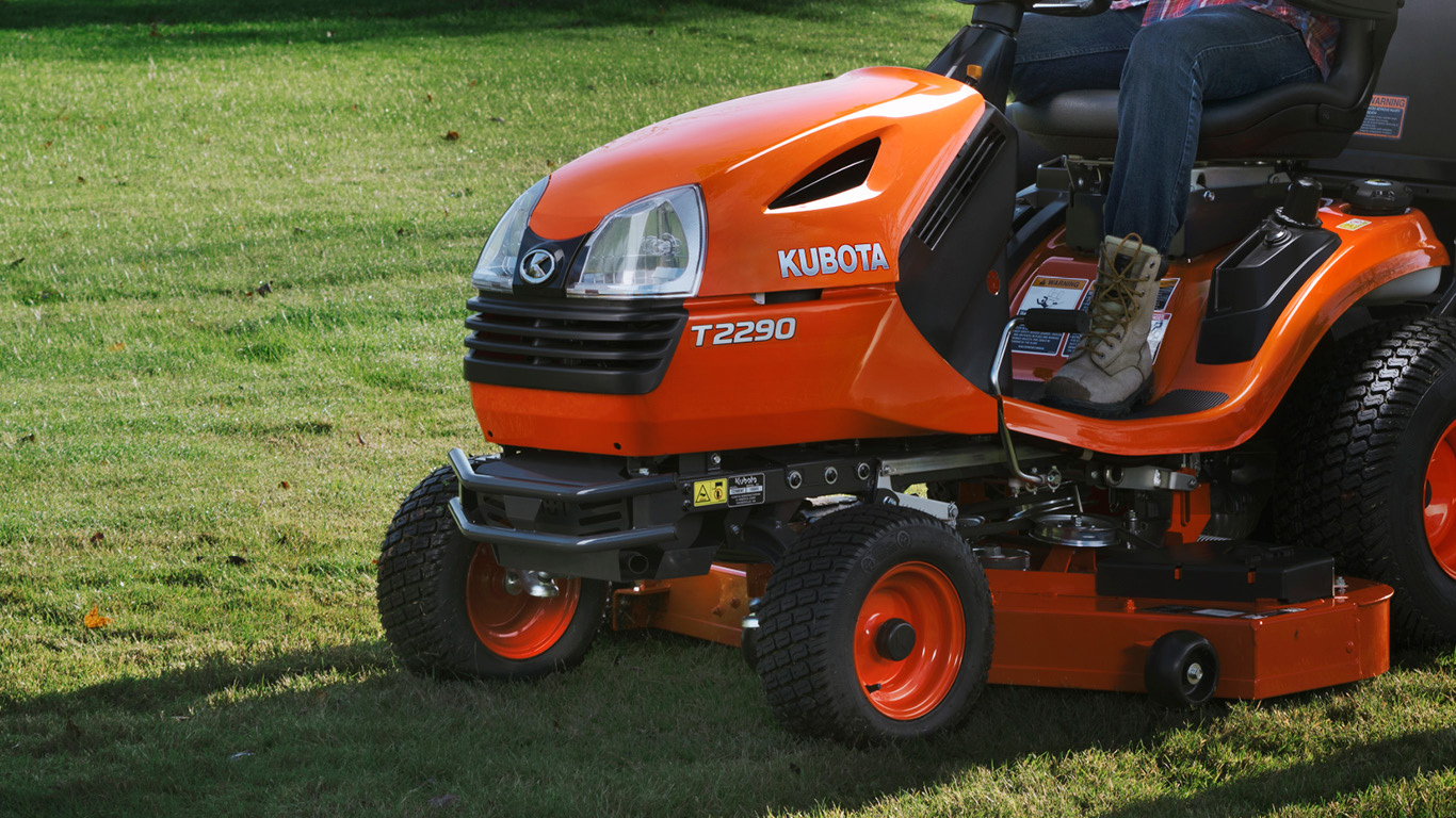 Kubota T2290KW Aufsitzmäher für große Rasenflächen – Bild 3