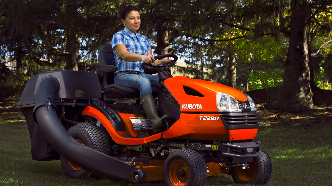 Kubota T2290KW Aufsitzmäher für große Rasenflächen – Bild 2