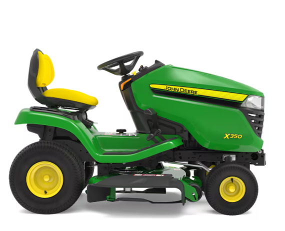 John Deere X350 Rasentraktor für präzise Rasenpflege – Bild 4
