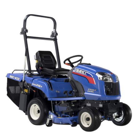 Iseki SXG216 Aufsitzmäher mit Dieselmotor für die professionelle Pflege großer Rasenflächen.Iseki SXG216 Aufsitzmäher mit Dieselmotor für die professionelle Pflege großer Rasenflächen.