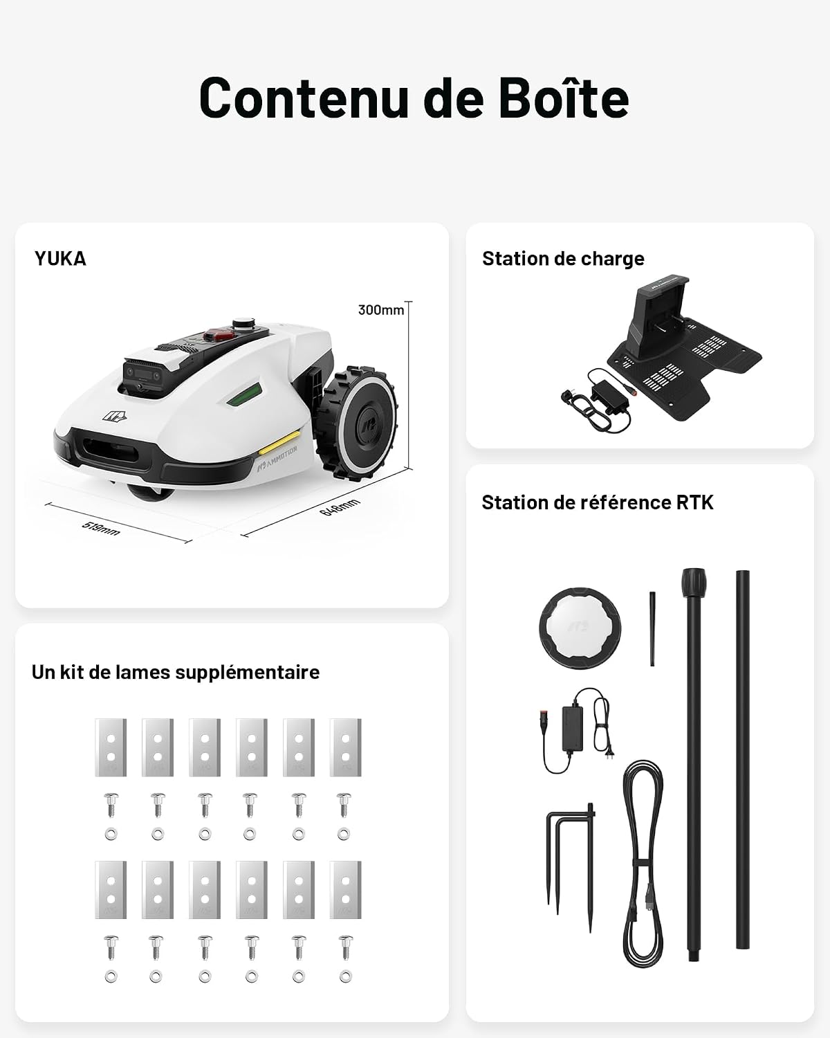 Mähroboter ohne rtk-antenne: Mammotion Yuka 2000 – Bild 2