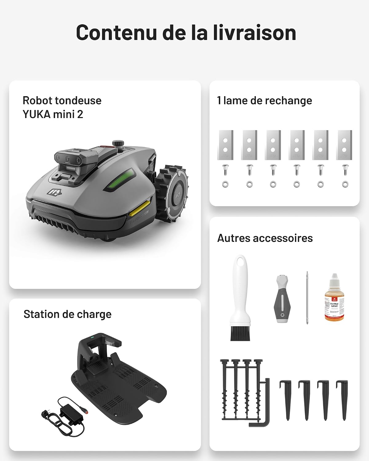 Rasenroboter ohne rtk: Mammotion Yuka Mini 2 500 – Bild 2