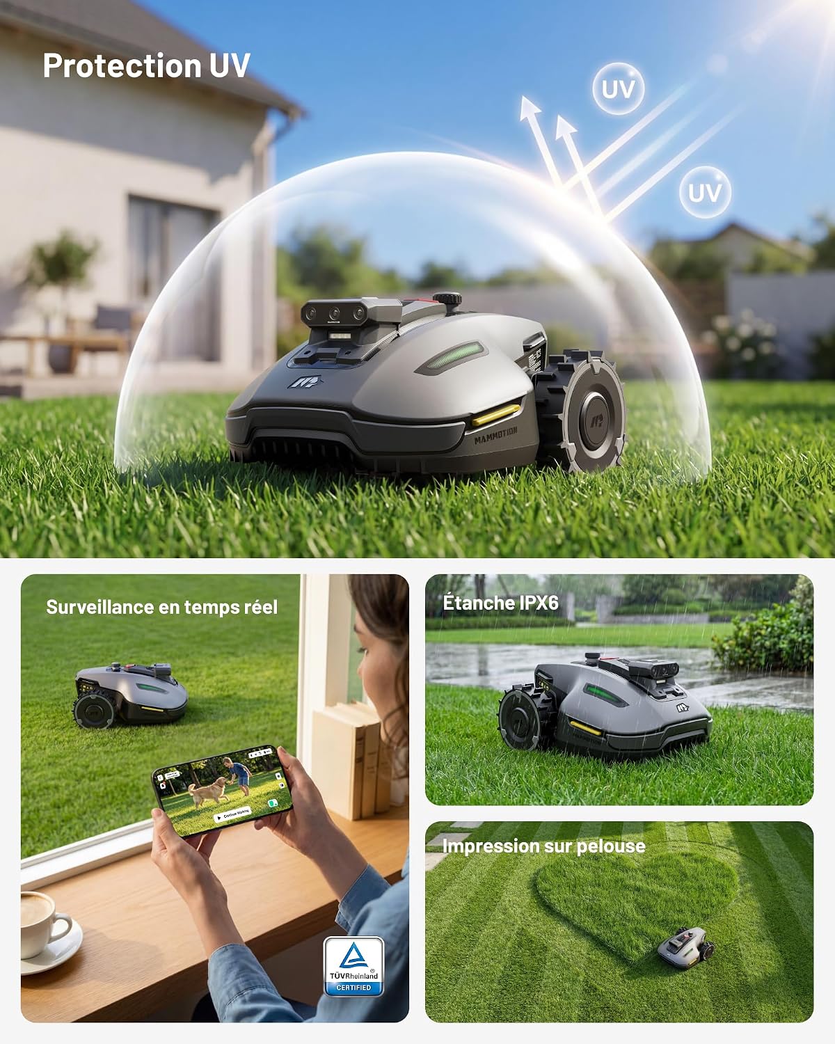 Rasenroboter ohne rtk: Mammotion Yuka Mini 2 500 – Bild 3