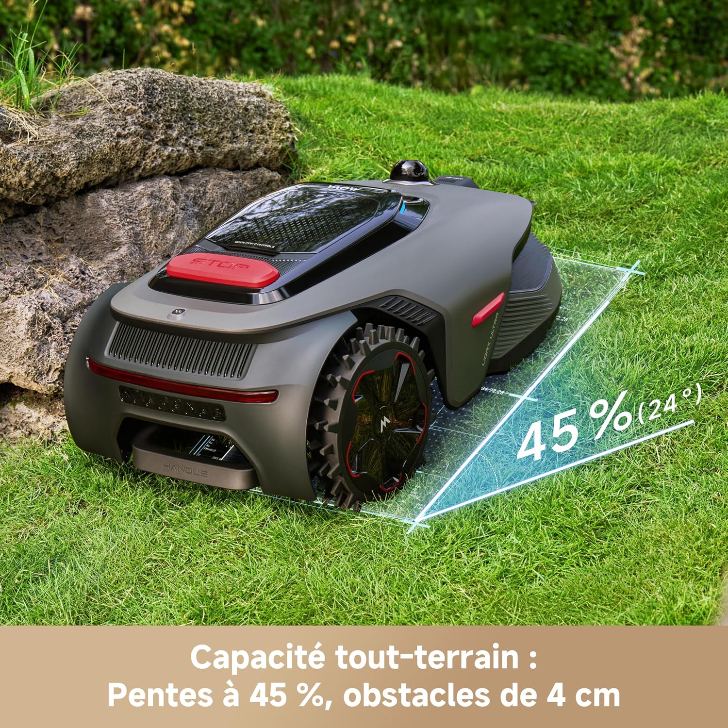 Rasenroboter mit 3d-360°-lidar: MOVA LiDAX Ultra 1200 – Bild 2