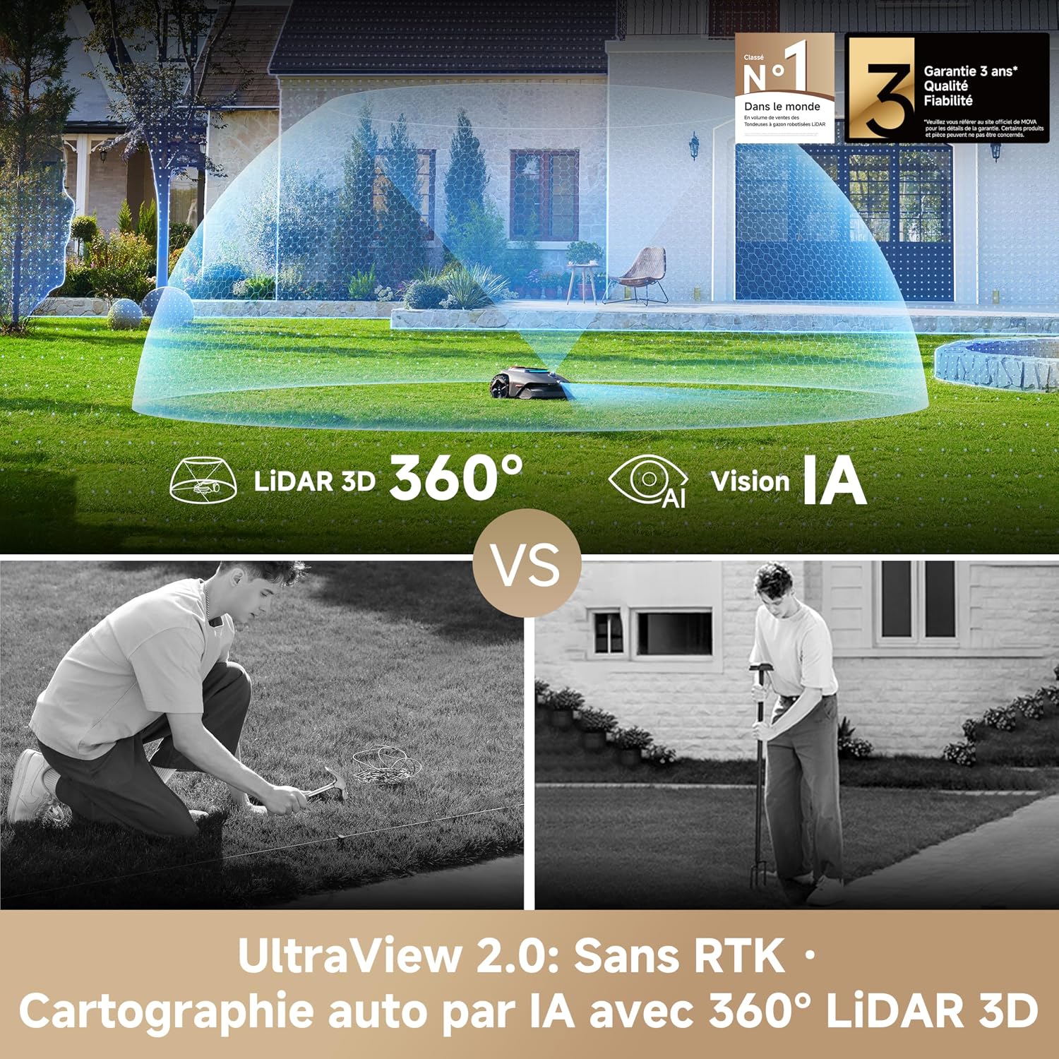 Rasenroboter mit 3d-360°-lidar: MOVA LiDAX Ultra 1200 – Bild 7