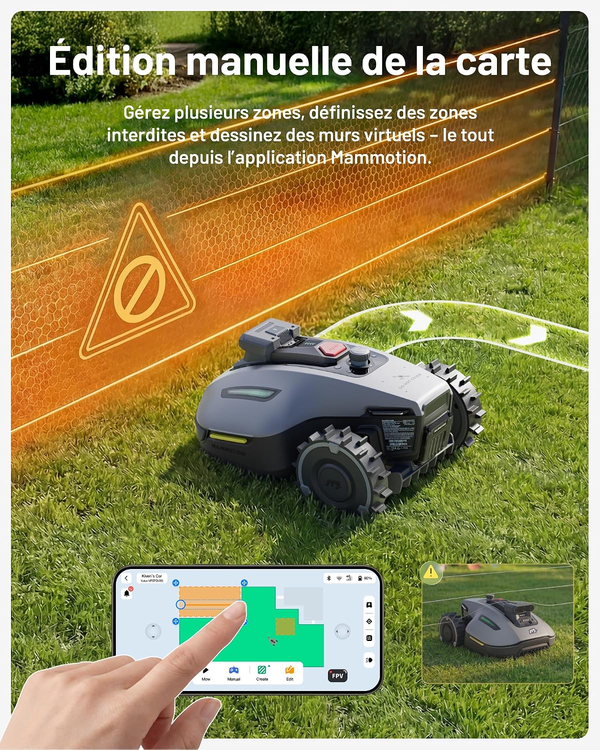 Mähroboter mit mini-garage: Mammotion Yuka Mini 2 – Bild 7